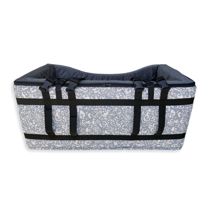 Car Pet Booster Seats DOUBLE Size - Neutral Brushstrokes