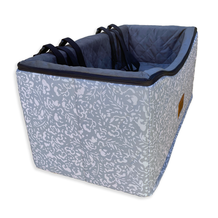 Car Pet Booster Seats DOUBLE Size - Neutral Brushstrokes