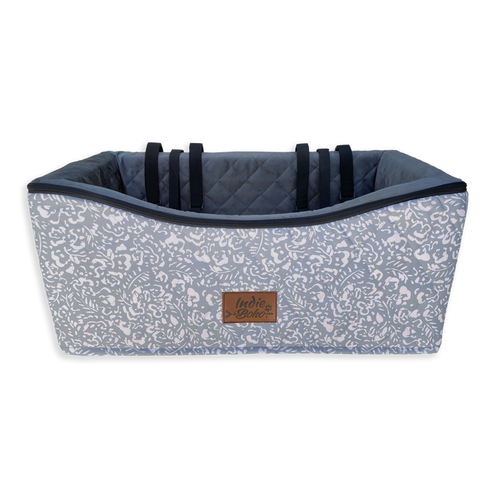 Car Pet Booster Seats DOUBLE Size - Neutral Brushstrokes