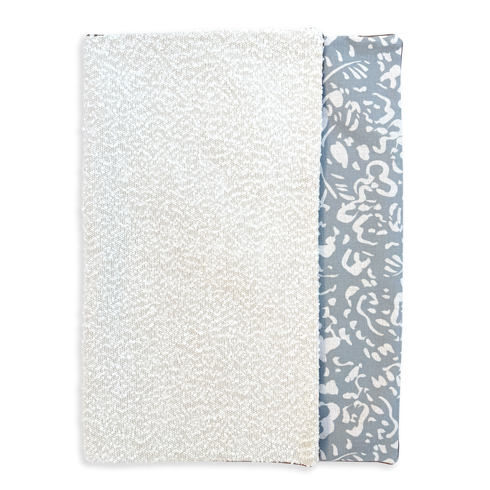 Neutral Brushstrokes Bed covers for dogs and cats. High quality linen-blend fabric