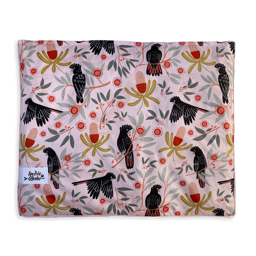 Sunset Cockatoo Durable Waterproof Dog Bed