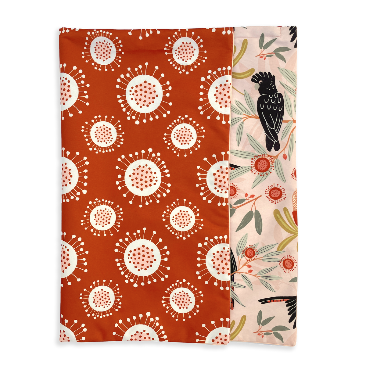 Additional WaterResistant Bed Cover Sunset Cockatoo Indie Boho