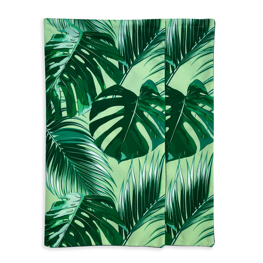 Additional Water-Resistant Bed Cover - Tropical Leaves