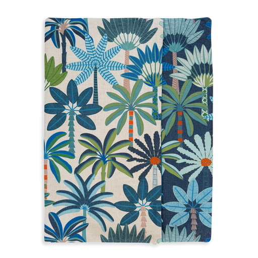 Washable dog bed cover with designer palm print Indie Boho Australia. Removable pet bed cover machine washable and stylish. Luxury dog bed cover with zip – easy to change and clean. Durable dog bed cover Australia washable and long-lasting. Pet bed cover replacement – fits Indie Boho inserts perfectly. Designer bed cover for dogs – boho pattern, washable fabric. Changeable dog bed cover – soft, durable and easy to wash. High quality pet bed cover – reversible and machine washable. Linen-blend dog bed cover.