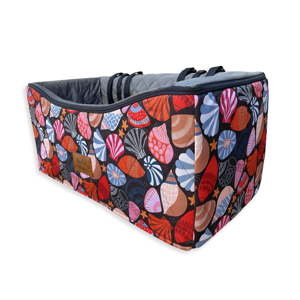 Car Pet Booster Seats DOUBLE Size Daydream Shells Indie Boho