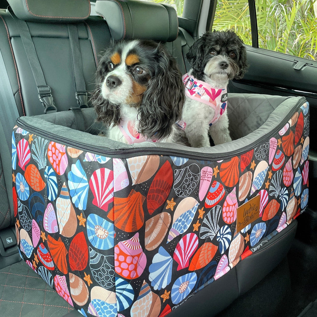 Small dogs car seat booster Australia see out the window