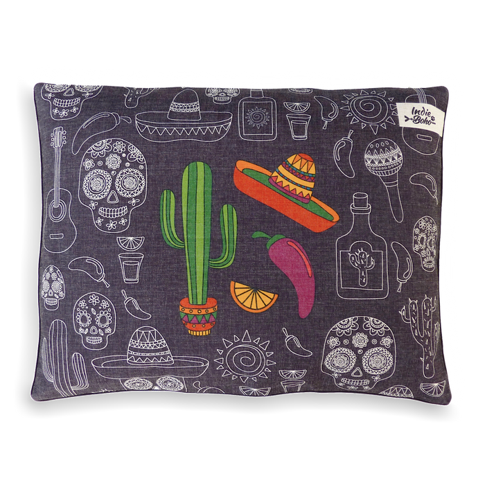 Indie ECO Pet Beds - Mexican Skulls