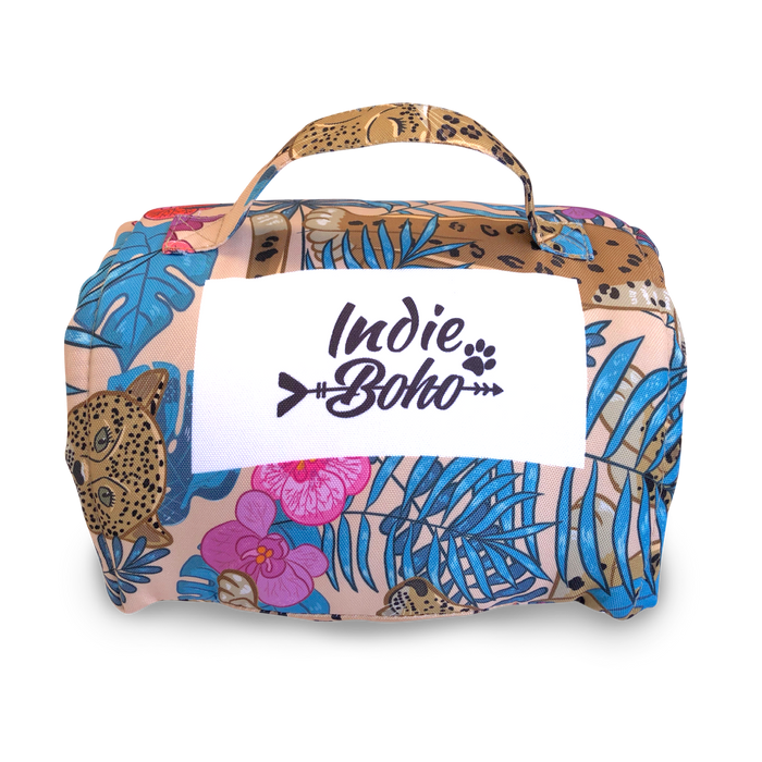 Leopard Luxe Waterproof Dog Travel Mat