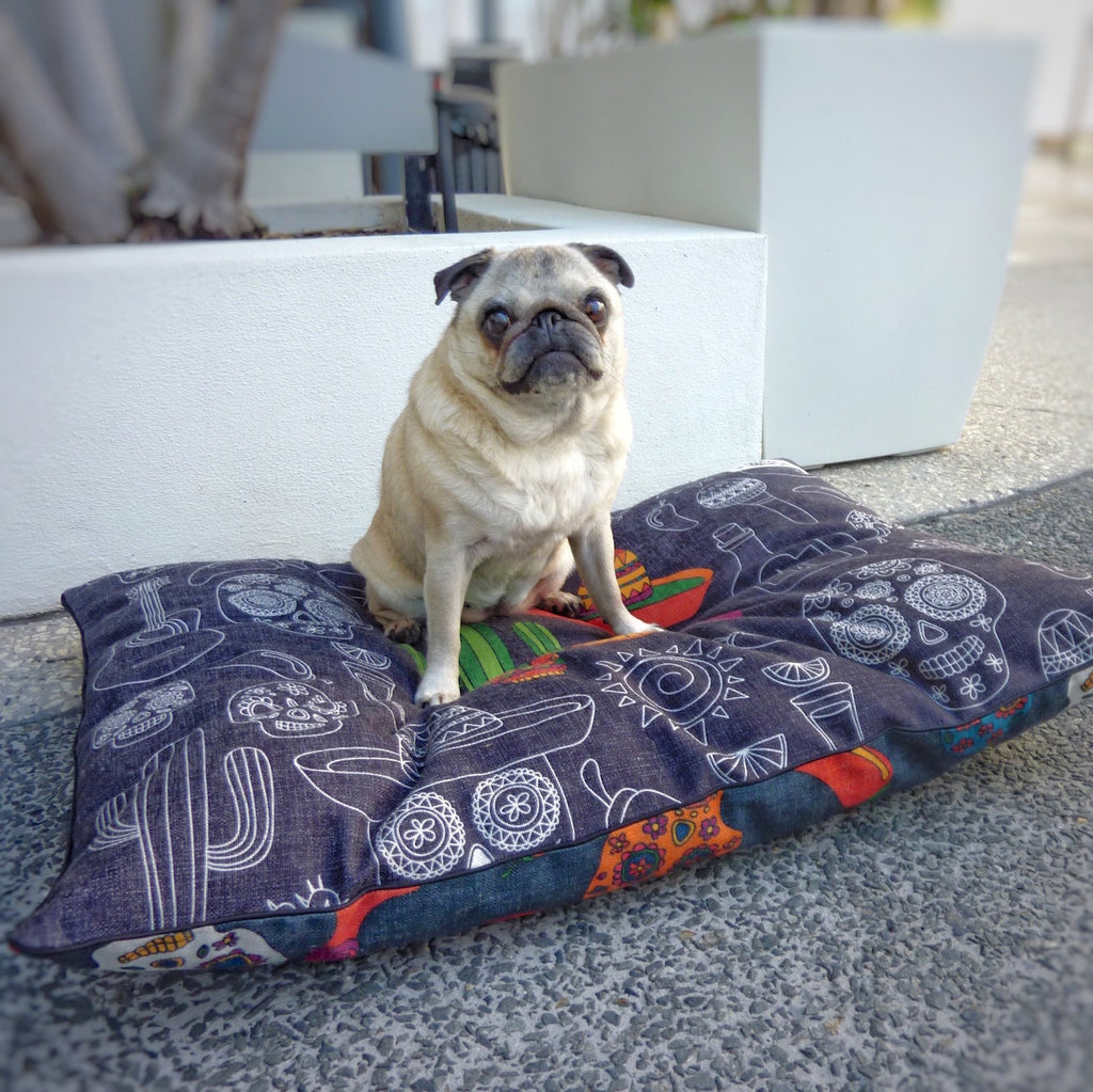 pug cool dog bed washable