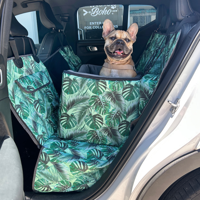 Car seat for dogs Australia, best travel seat for dogs, booster seat, dog travel safety Australia, ways to help prevent car sickness in dogs