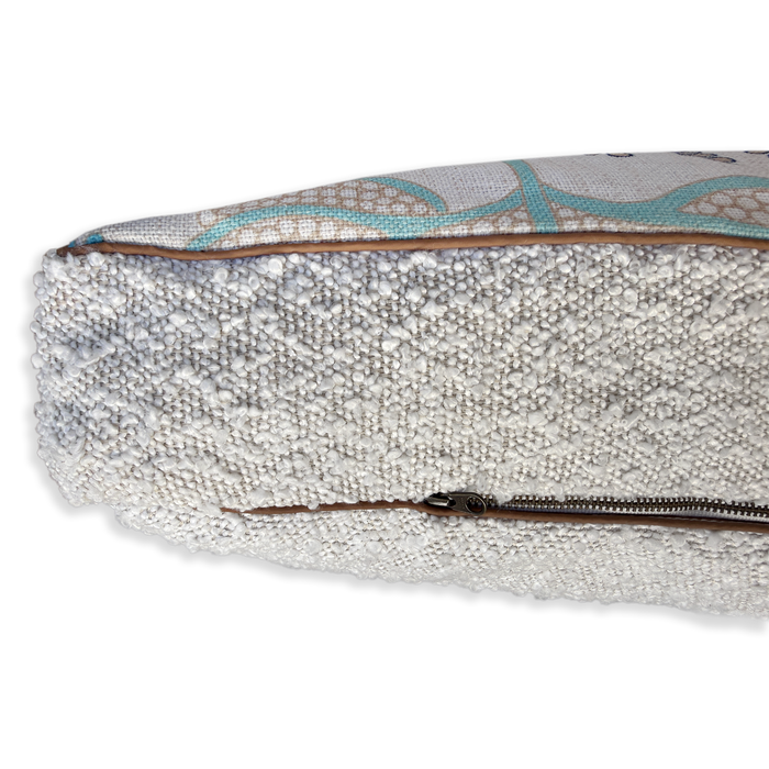 Reversible high quality designer dog bed Australia. Design by artist Jocelyn Proust