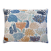 Coral Cove designer dog bed with coral reef pattern