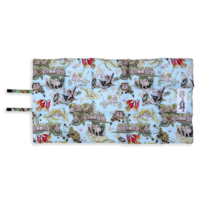 Reversible water-resistant dog mat