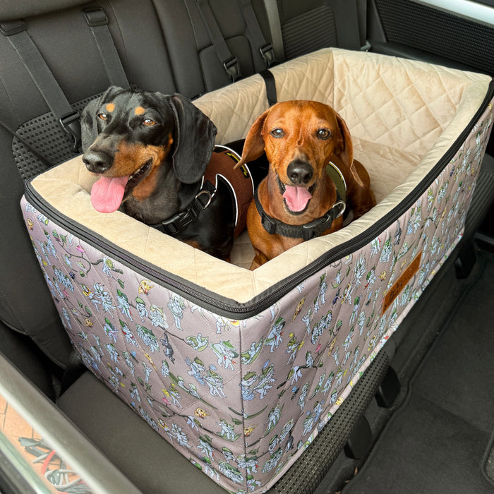 Car Pet Booster Seats DOUBLE Size - Gumnut Babies