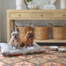 aesthetic dog bed with pattern design australia