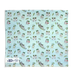 Large May Gibbs dog cat and pet blanket with a soft sky blue gumnut babies design