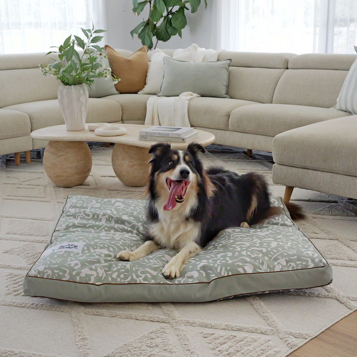 Neutral Brushstrokes Water-Resistant - XXL Dog Bed