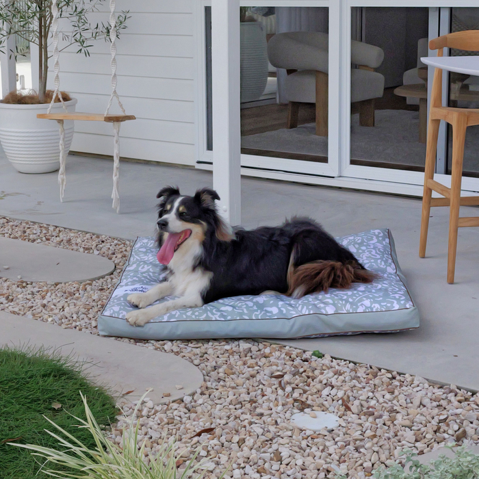 Neutral Brushstrokes Water-Resistant - XXL Dog Bed