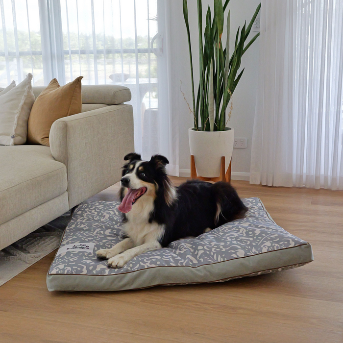 Neutral Brushstrokes Water-Resistant - XXL Dog Bed