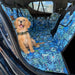 Golden Retriever puppy with waterproof, quality, padded dog hammock 2-in-1 system car seat cover designed in Australia