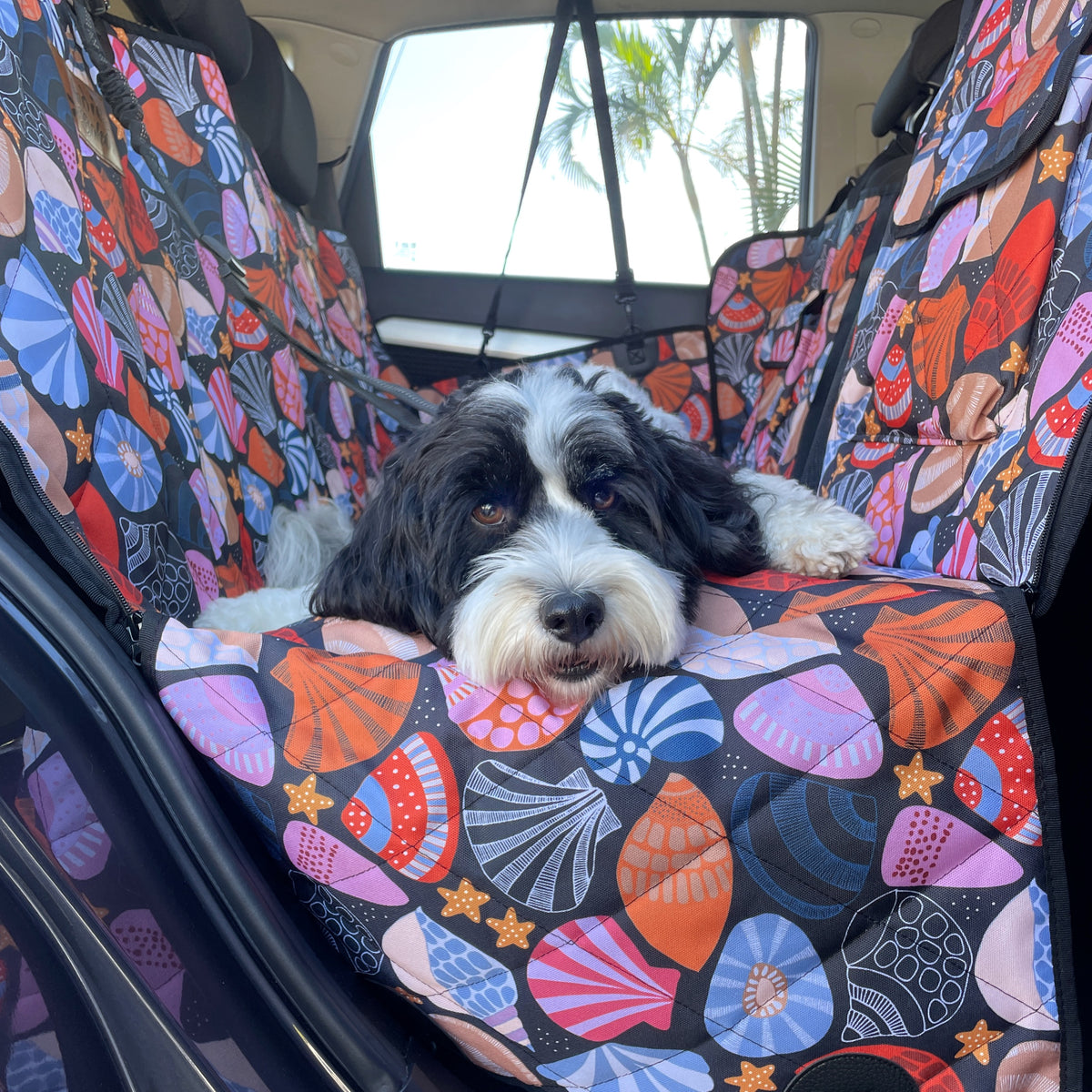 Dog Hammock Back Seat Cover | Daydream Shells | Car 2-in-1 System ...