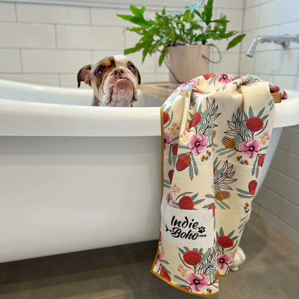 Must-have beach and bath travel towel for dogs