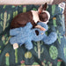 Soft puppy dog cushion