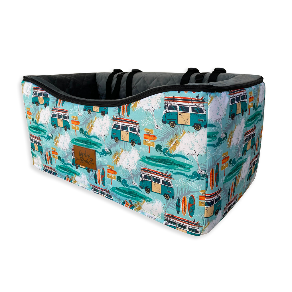 Dog Booster Seat. Provides a secure and comfy space for your pet to sit while travelling
