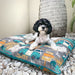 fun patterned dog bed australia surfer print