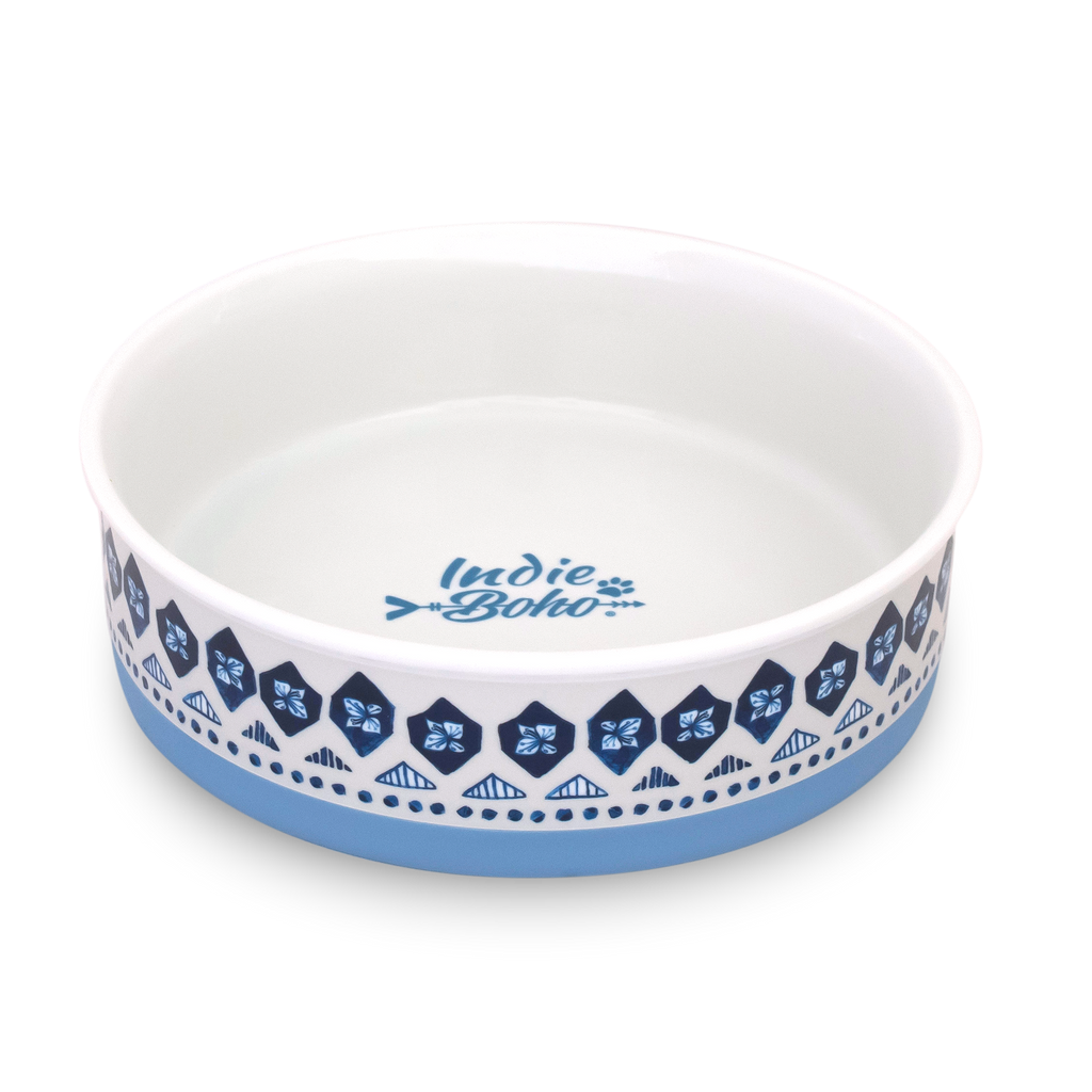 Ceramic bowl set for cats and dogs