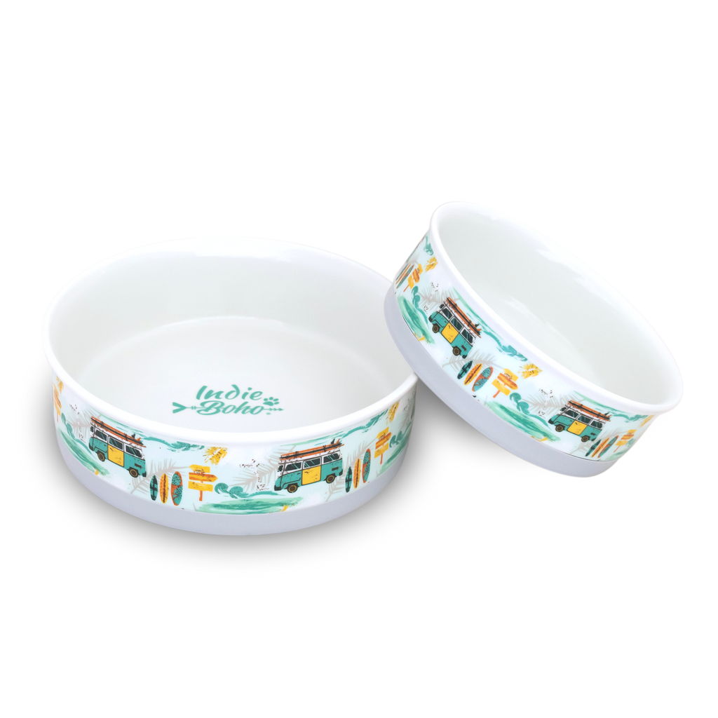 Dog food bowl ceramic Australia
