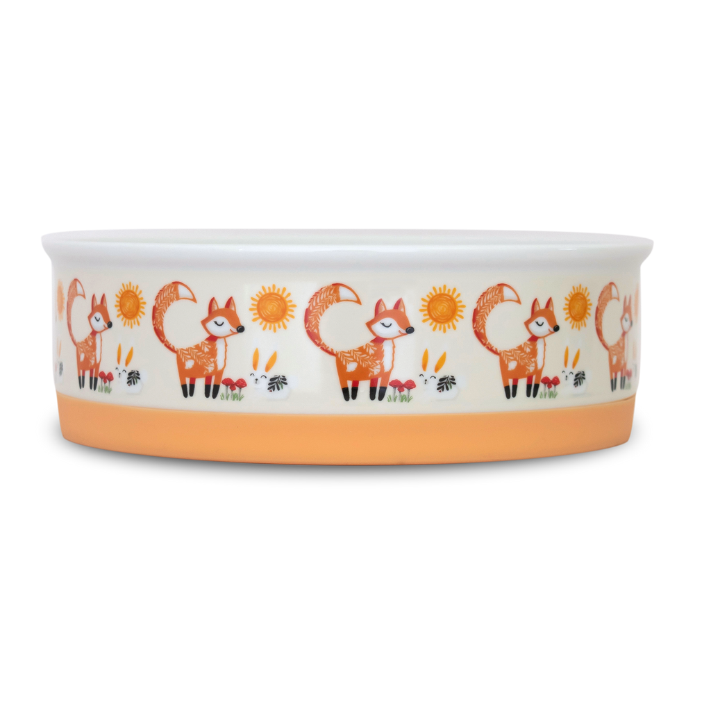 Non-Slip Ceramic Bowls - Foxy Tales