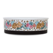 Non-slip ceramic food and water bowl
