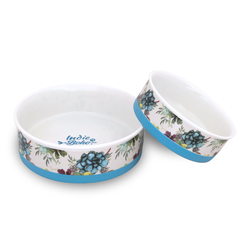 Dog Bowls - Ceramic, Non-slip 