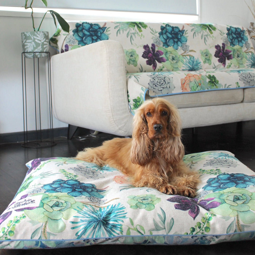Extra Large pretty dog bed and pet couch cover