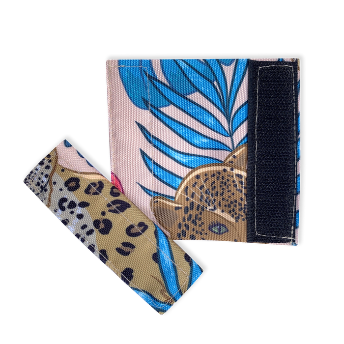 Car Seat Connectors Leopard Luxe