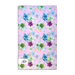Floral purple pet quick dry towel
